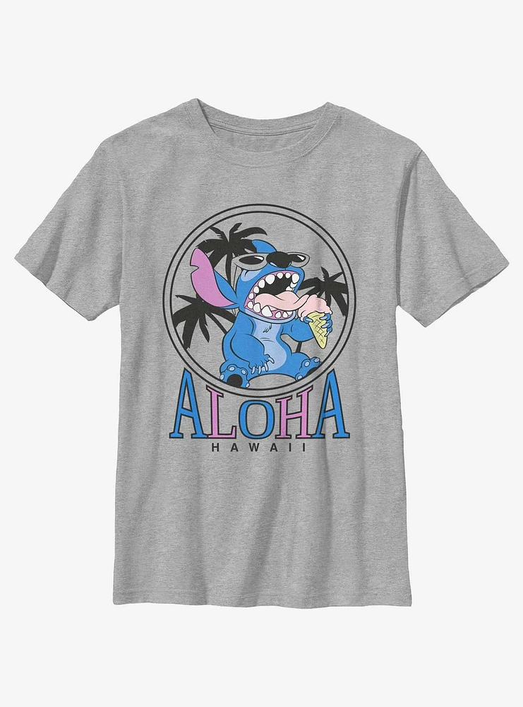 Disney Lilo & Stitch Aloha Hawaii Icon Youth T-Shirt