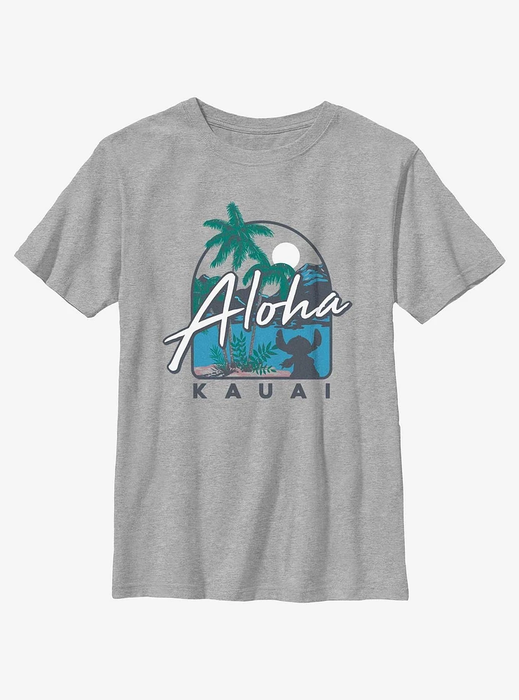 Disney Lilo & Stitch Aloha Kauai Destination Youth T-Shirt