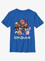 Disney Lilo & Stitch Family Photo Youth T-Shirt