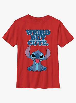 Disney Lilo & Stitch Weird But Cute Youth T-Shirt