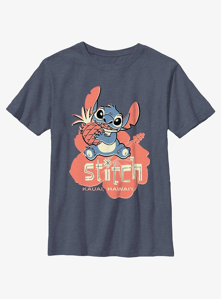 Disney Lilo & Stitch Kauai Hawaii Youth T-Shirt