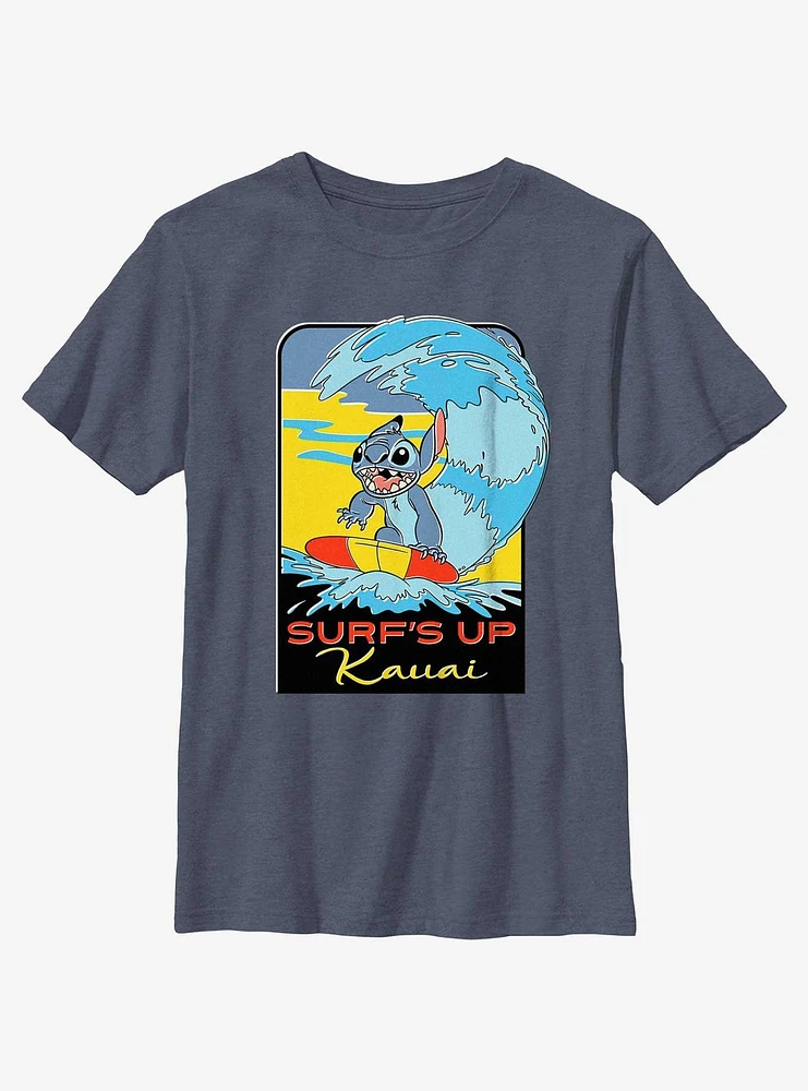 Disney Lilo & Stitch Surfs Up Kauai Youth T-Shirt