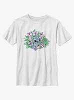 Disney Lilo & Stitch Sketchy Ukulele Youth T-Shirt