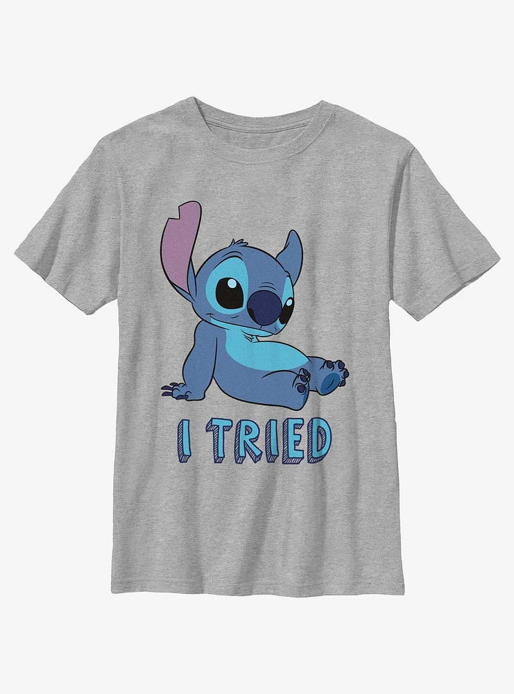 Disney Lilo & Stitch I Tried Youth T-Shirt