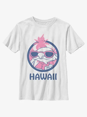 Disney Lilo & Stitch Hawaii Circle Portrait Youth T-Shirt