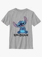 Disney Lilo & Stitch Sitting Logo Youth T-Shirt