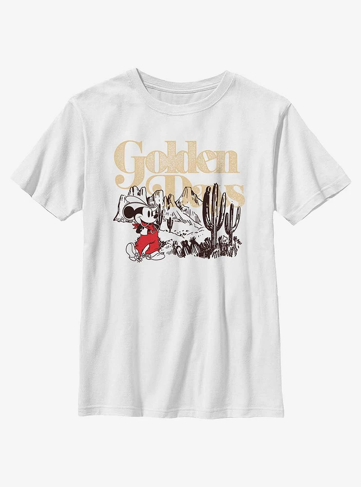 Disney Mickey Mouse Golden Days Youth T-Shirt