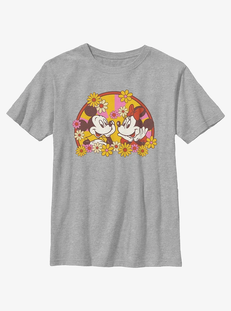 Disney Mickey Mouse Love Bloom Youth T-Shirt