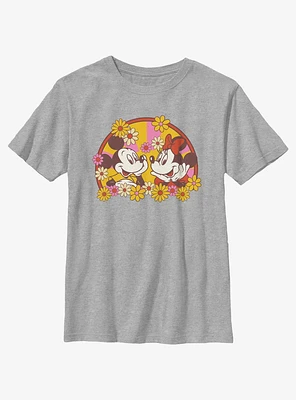 Disney Mickey Mouse Love Bloom Youth T-Shirt