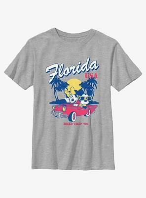 Disney Mickey Mouse & Minnie Road Trip Youth T-Shirt