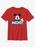 Disney Mickey Mouse Iconic Smile Youth T-Shirt