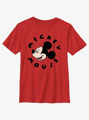 Disney Mickey Mouse Smile Youth T-Shirt