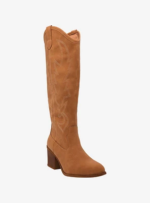 Dirty Laundry Brown Cowgirl Boots