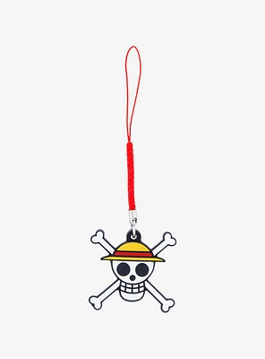 One Piece Straw Hat Pirates Jolly Roger Phone Charm