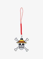 One Piece Straw Hat Pirates Jolly Roger Phone Charm