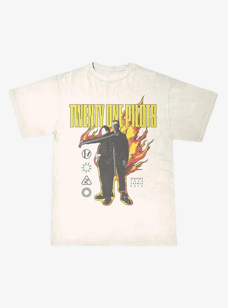 Twenty One Pilots On Fire T-Shirt
