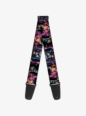 DC Comics Batman Batgirl and Joker Comic Book Cover Guitar Strap