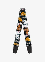 Disney Dogs Group Collage Paws Guitar Strap