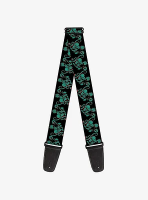 Rick and Morty Psychedelic Monster Pose Guitar Strap