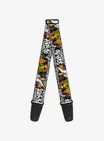 Scooby-Doo! Group Pose Bones Guitar Strap