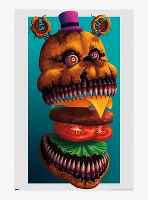 Five Nights At Freddy's Freddy Burger Poster