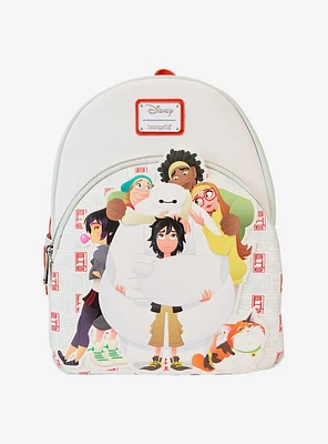 Loungefly Disney Big Hero 6 Group Mini Backpack