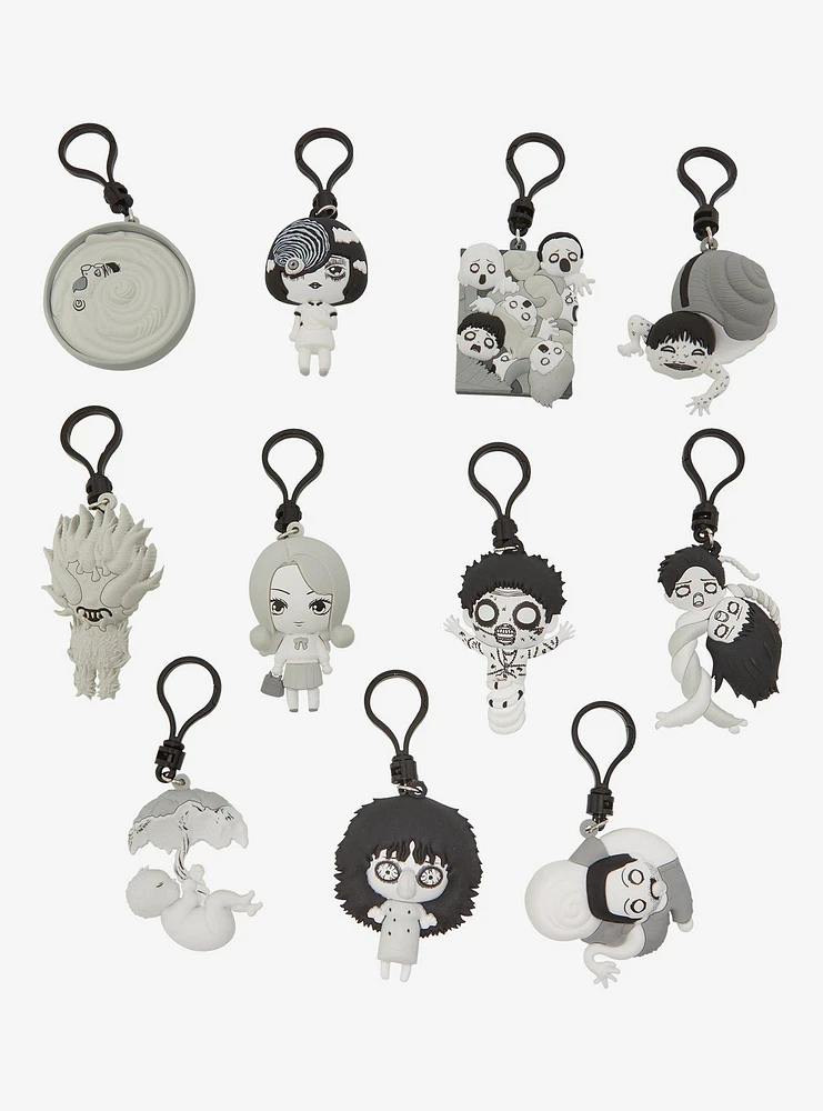 Junji Ito Uzumaki Characters Blind Bag Figural Bag Clip