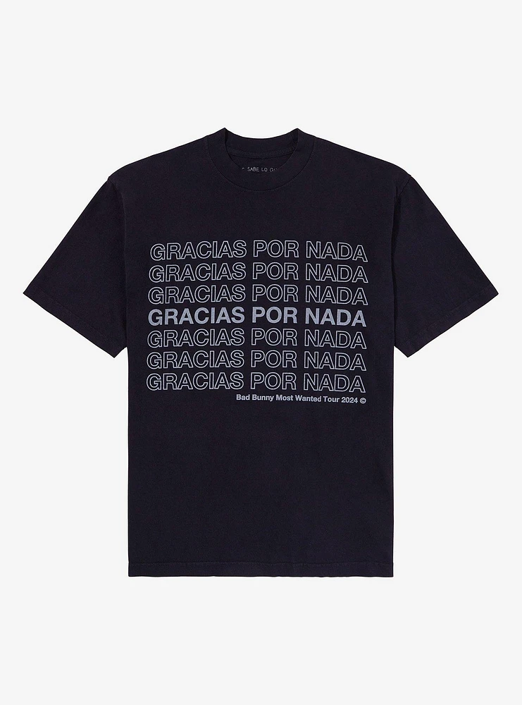 Bad Bunny Gracias Por Nada T-Shirt