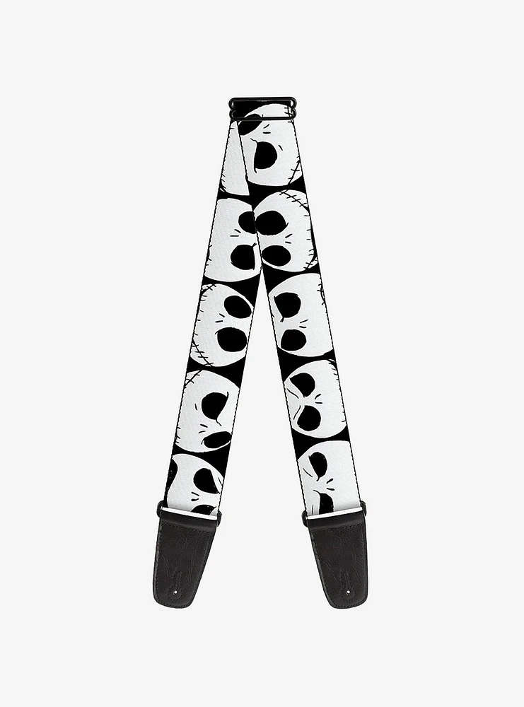 Disney Nightmare Before Christmas Jack Expressions Guitar Strap