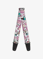 Invader Zim GIR and Piggy Doddles Guitar Strap