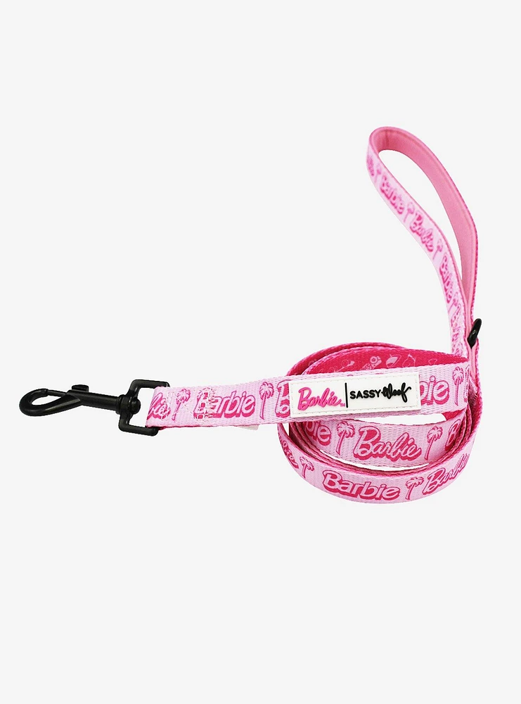 Barbie x Sassy Woof Malibu Dog Leash