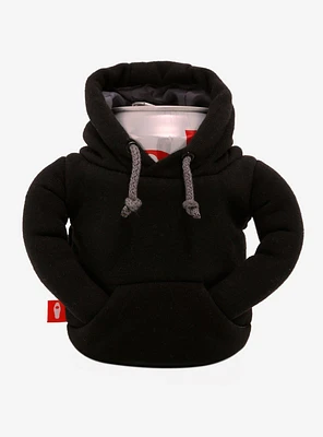 Puffin Drinkwear Black Hoodie Can Jacket