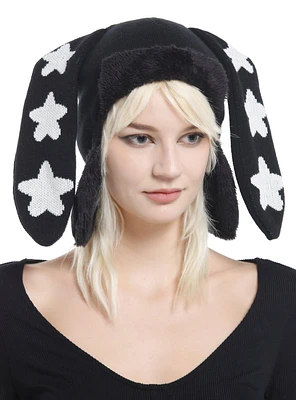 Bunny Ear Star Trapper Hat