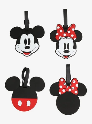 Disney Mickey Mouse & Minnie Mouse Luggage Tag Set