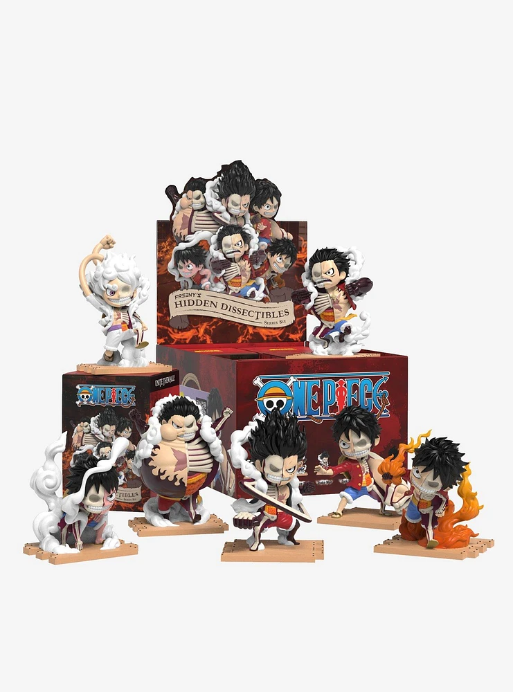 Mighty Jaxx One Piece Freeny's Hidden Dissectibles Luffy Series 6 Blind Box Figure