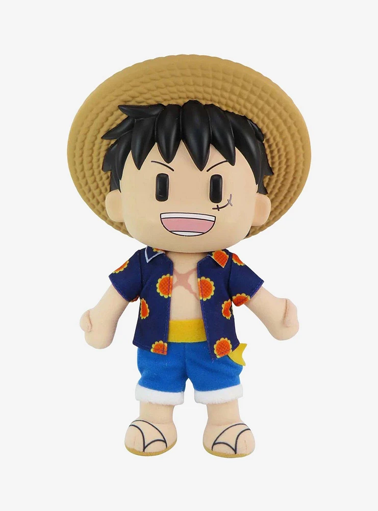 Great Eastern Entertainment One Piece FigureKey Monkey D. Luffy (Dressrosa) 8 Inch Plush