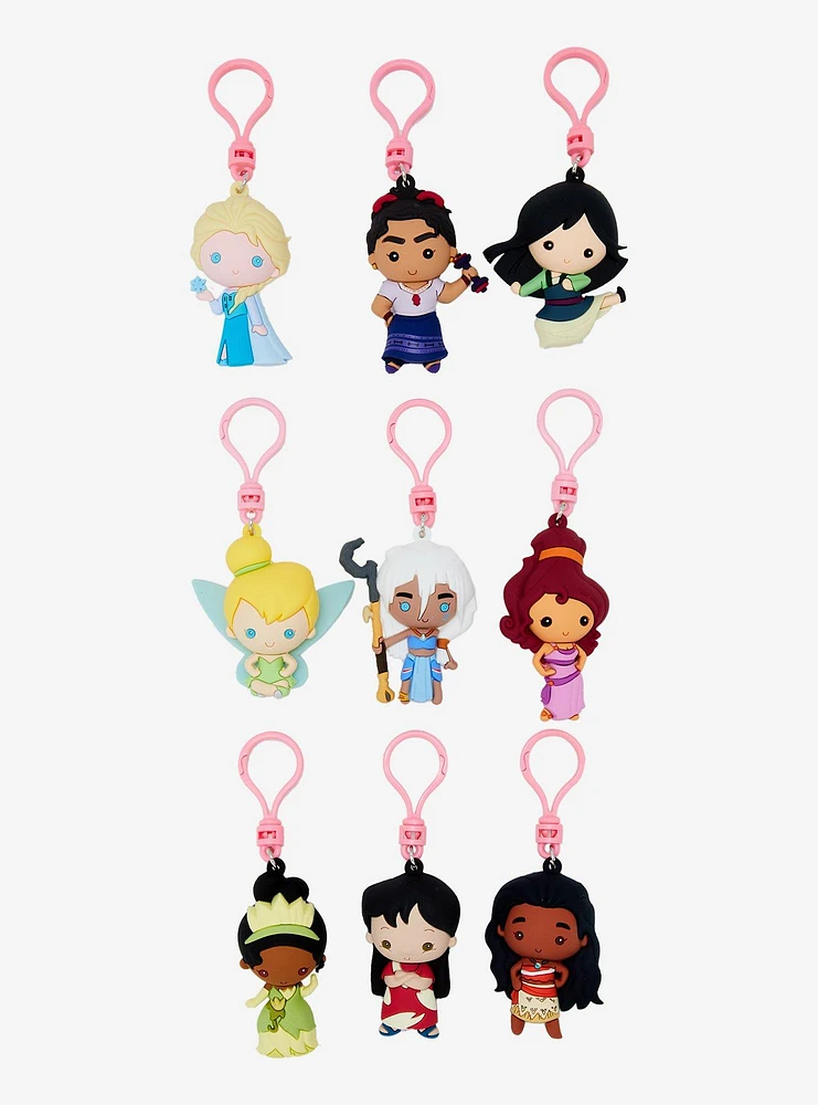 Disney Girl Power Characters Blind Bag Figural Bag Clip