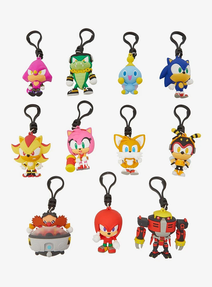 Sonic the Hedgehog Characters Series 3 Blind Bag Figural Bag Clip