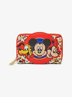 Loungefly Disney Mickey Mouse & Friends Classic Zipper Wallet