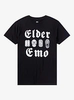 Elder Emo Icons T-Shirt By LVB Art