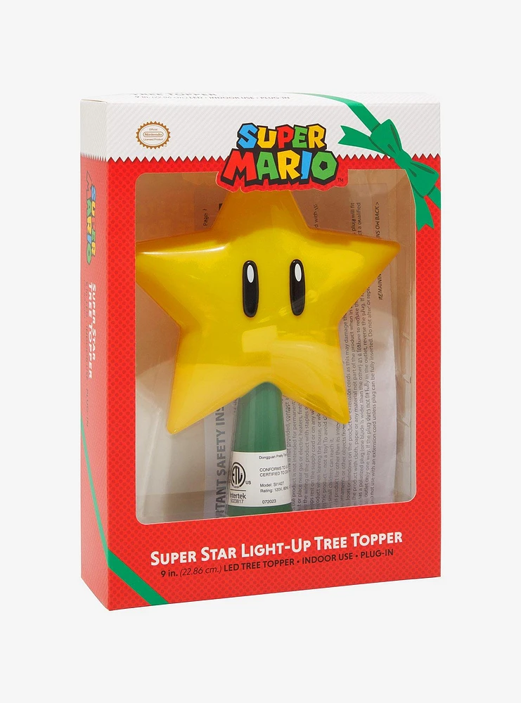 Super Mario Bros. Super Star Tree Topper