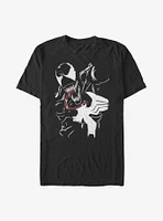 Marvel Venom Paint Big & Tall T-Shirt