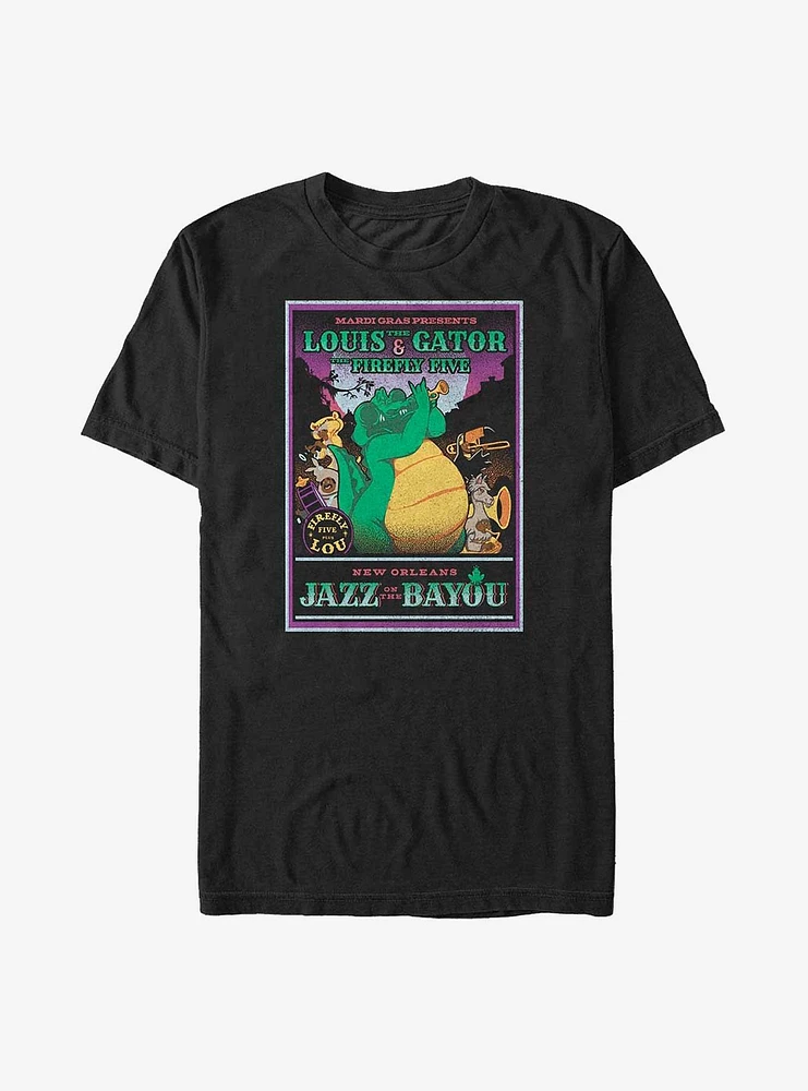 Disney The Princess And Frog Louis Mardi Gras Big & Tall T-Shirt