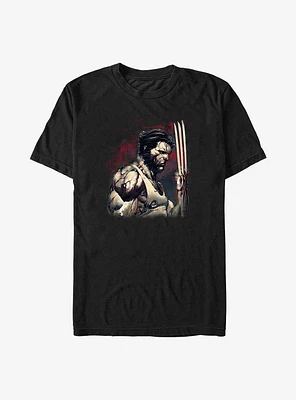 Marvel Wolverine Blood & Steel Big Tall T-Shirt