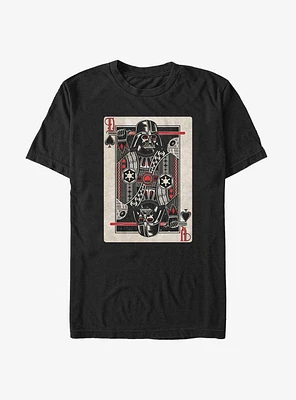 Star Wars Darth Vader King of Spades Big & Tall T-Shirt