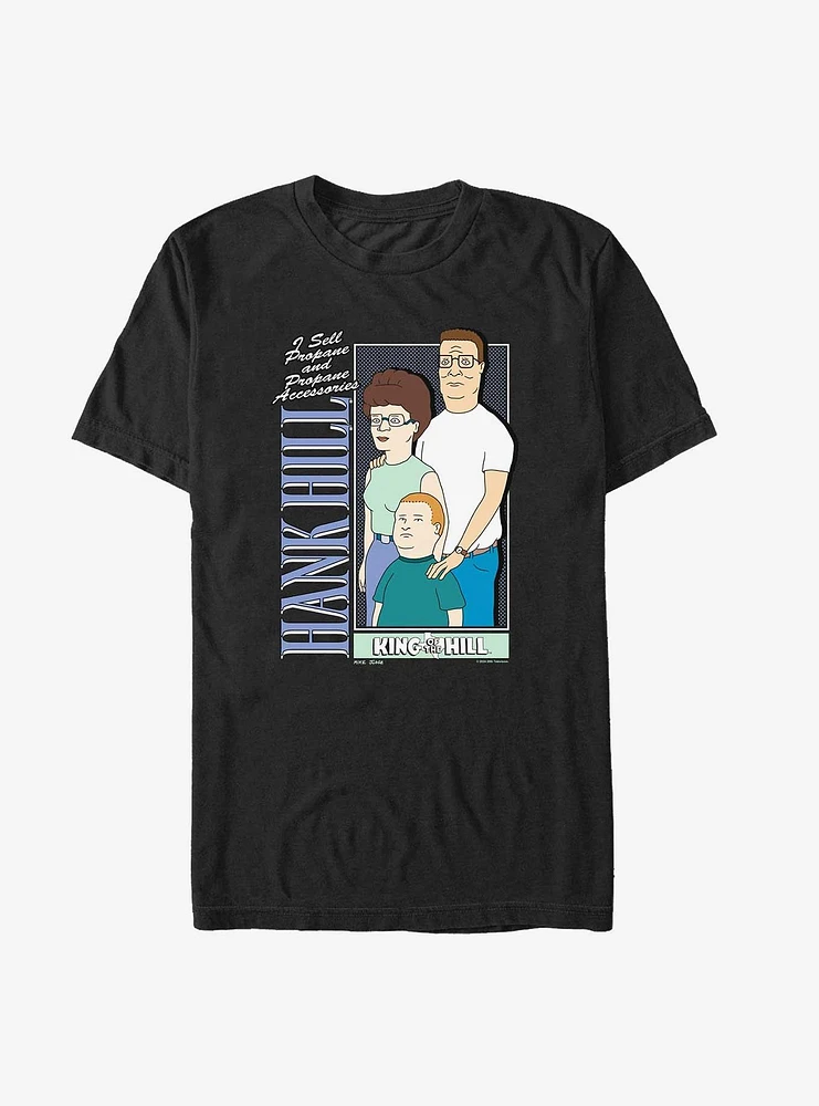 King of the Hill Family Poster Big & Tall T-Shirt