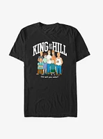 King of the Hill Group Lineup Women's Big & Tall T-Shirt