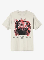 Sleep Token Vessel Skulls & Flowers Boyfriend Fit Girls T-Shirt