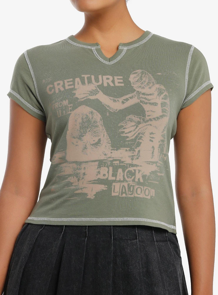 Universal Monsters Creature From The Black Lagoon Girls Baby T-Shirt