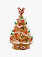 Disney Mickey Mouse Gingerbread Christmas Tree LED Tealight Holder - BoxLunch Exclusive